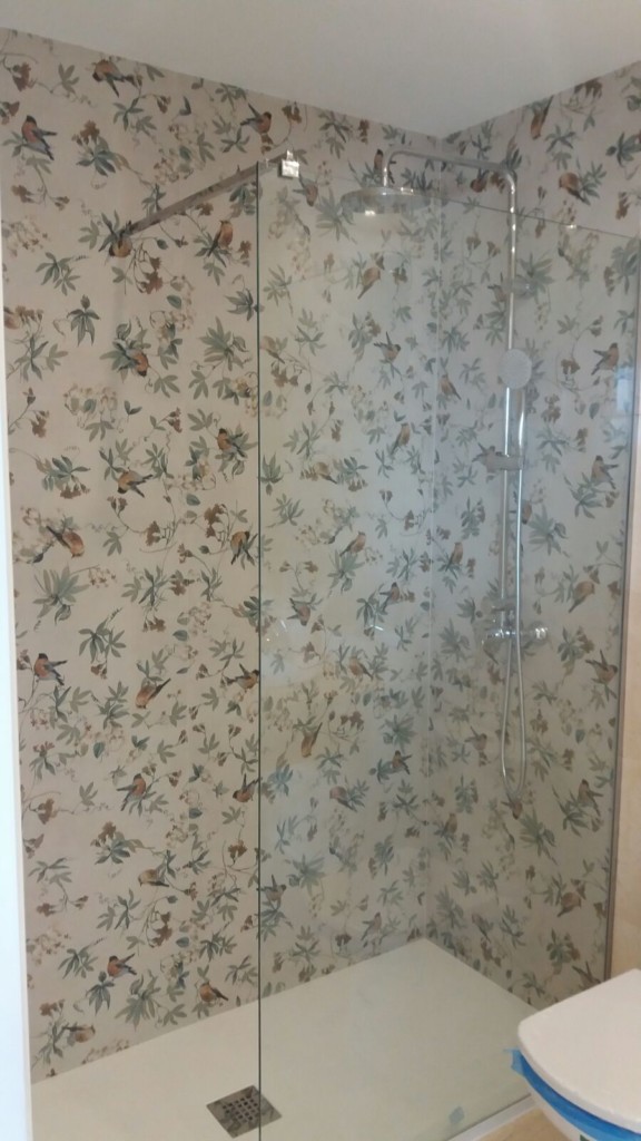 Reforma en baño Azulejos Peña