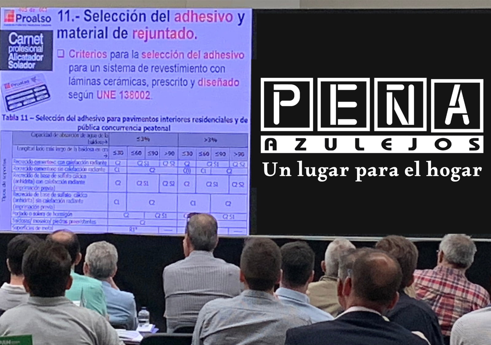Formación Comercial Azulejos Pena