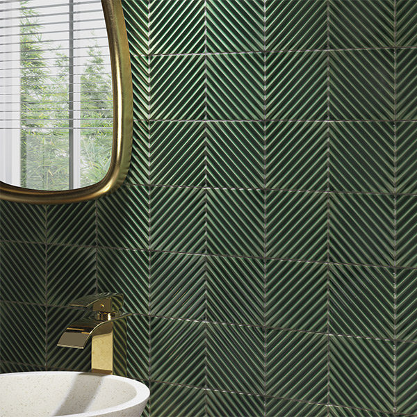 Verde Enzo DAurore Azulejos 3D Madrid