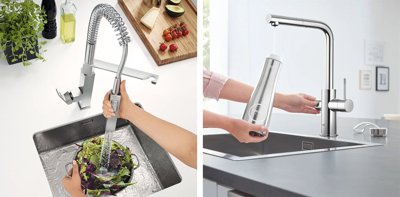 Cocina el futuro con nuestra cerámica y grifería inteligente