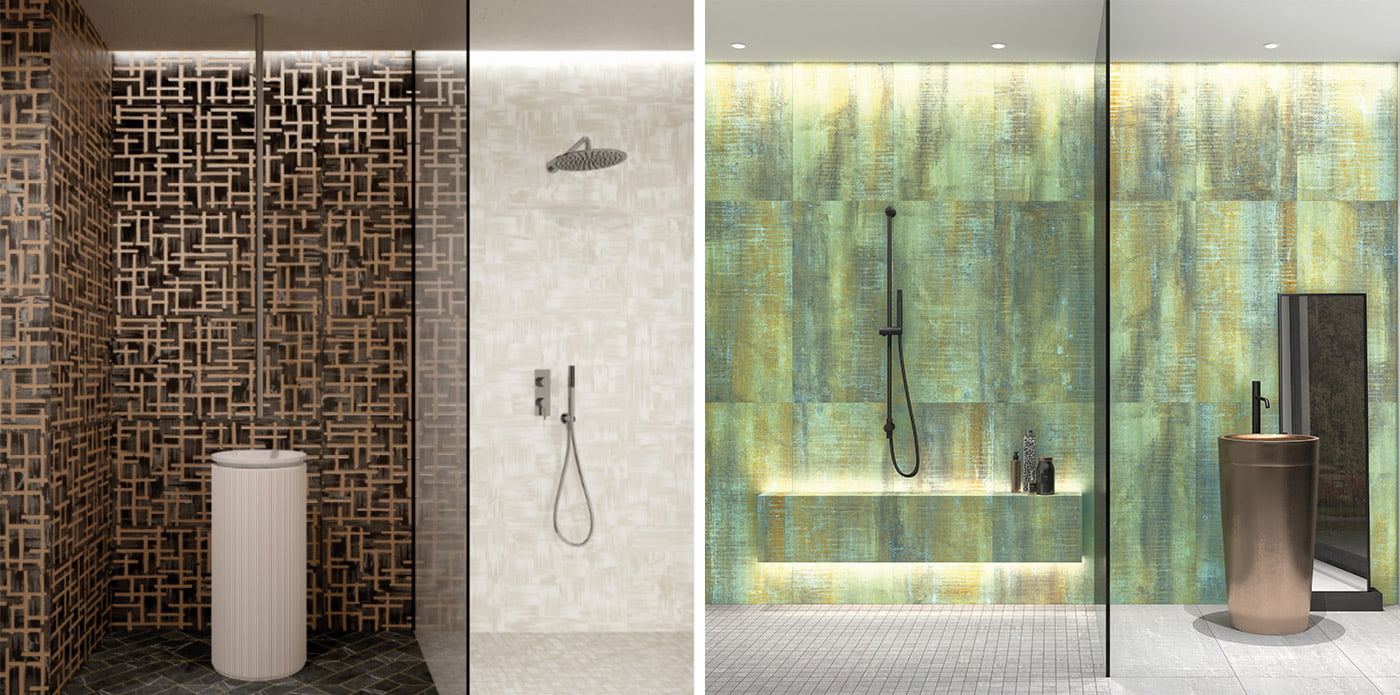 Duchas Italianas, armonía y elegancia
