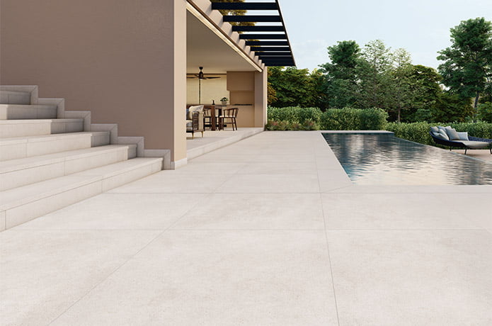 Pavimento Revestimiento para Piscina Anima Luna 90x90