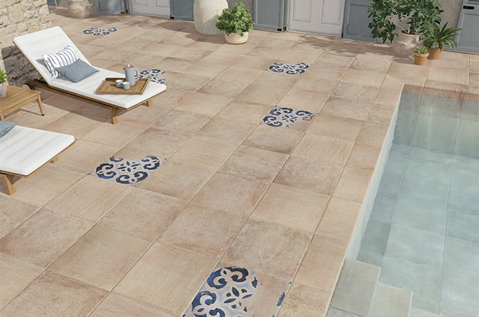Pavimento Revestimiento Piscina Cottage Dune 60x60