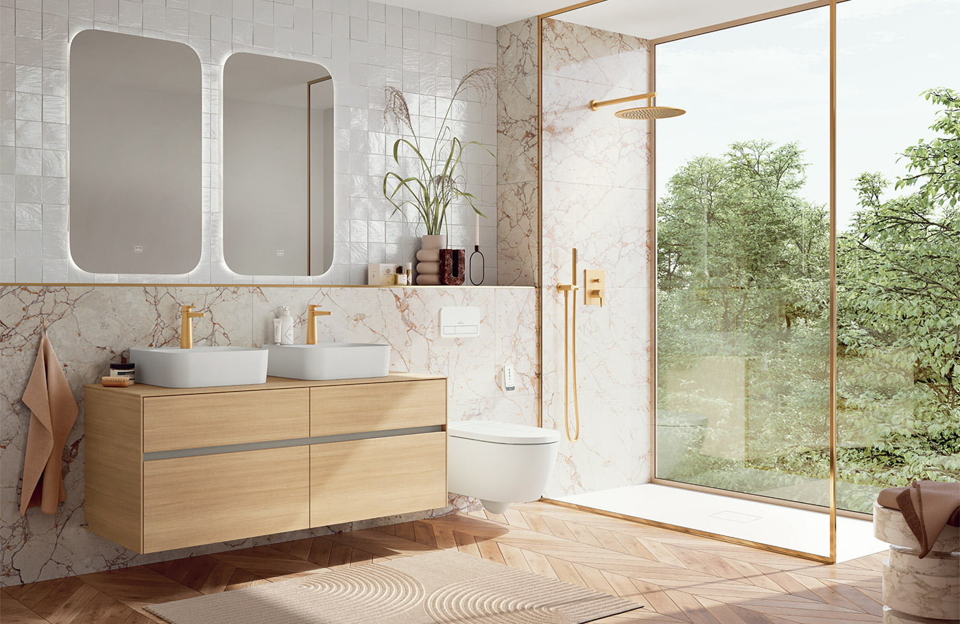 Salas de baño estilo años 50