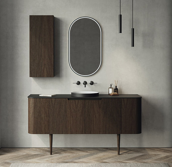 Salas de baño estilo años 50