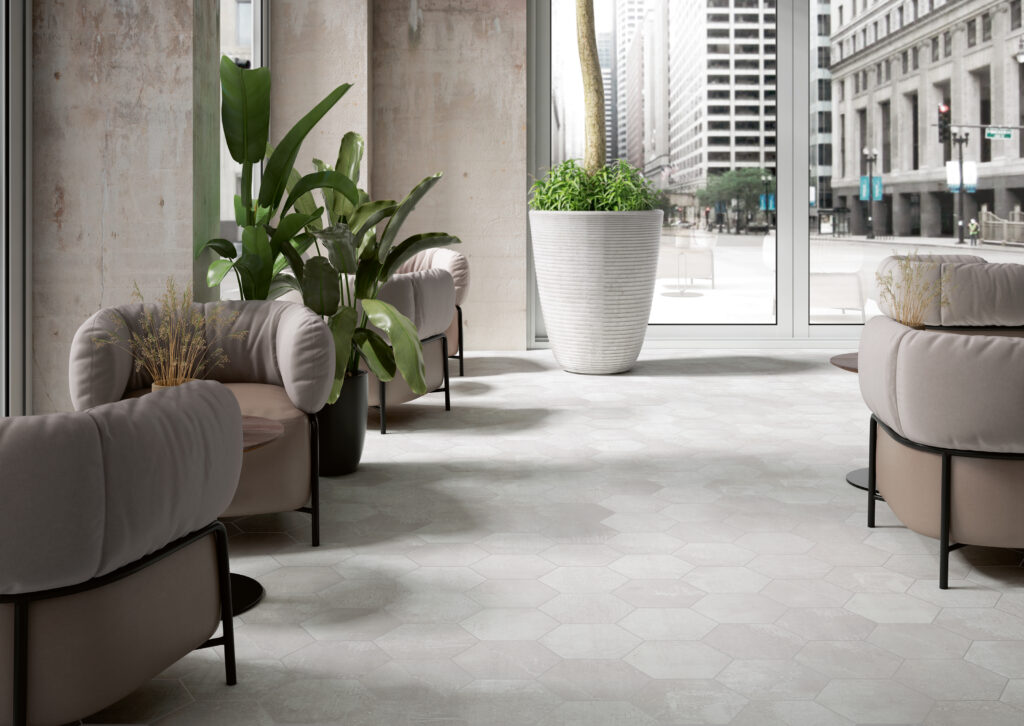 Pavimento Alchemy-white-hexagon