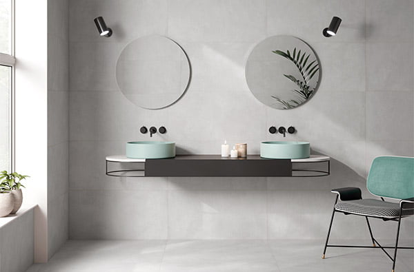 Pavimento Bano Alysa Blanco 45x80 Azulejos Pena Madrid