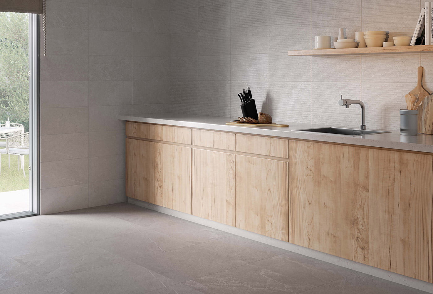 Revestimiento Cocina Ural Pearl 25x50 Azulejos Pena Madrid