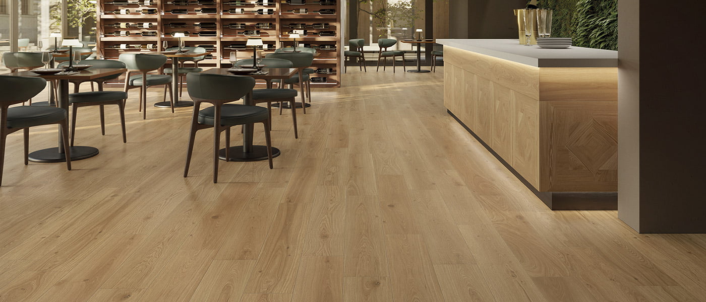 Madera Porcelánica Combina Calidez y Resistencia Miele Cassettone Azulejos Pena en Madrid