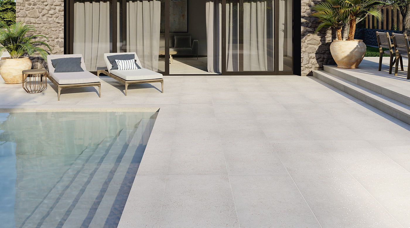 Pavimento Posets Blanco Mate 60x120 Azulejos Pena Madrid