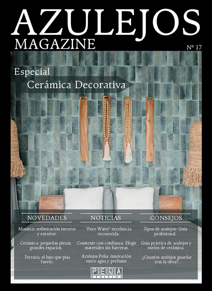 Descubre ya el nuevo Azulejos Magazine Nº17: tendencias, inspiración y novedades para transformar tus proyectos