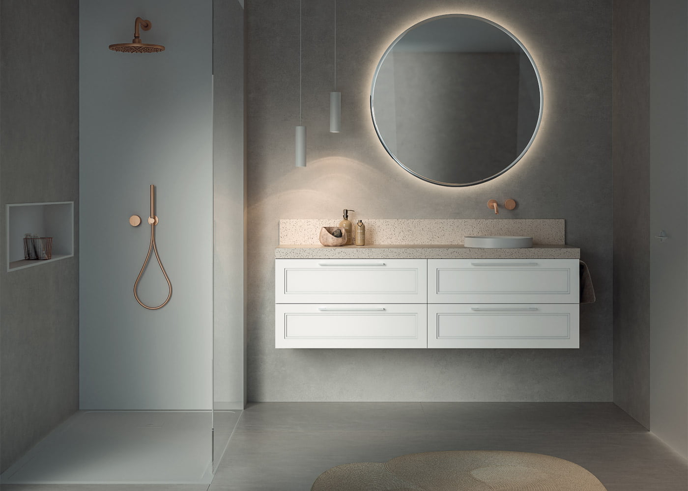 Como Combinar Azulejos Y Muebles De Baño Para Conseguir Un Estilo Moderno Azulejos Peña Madrid