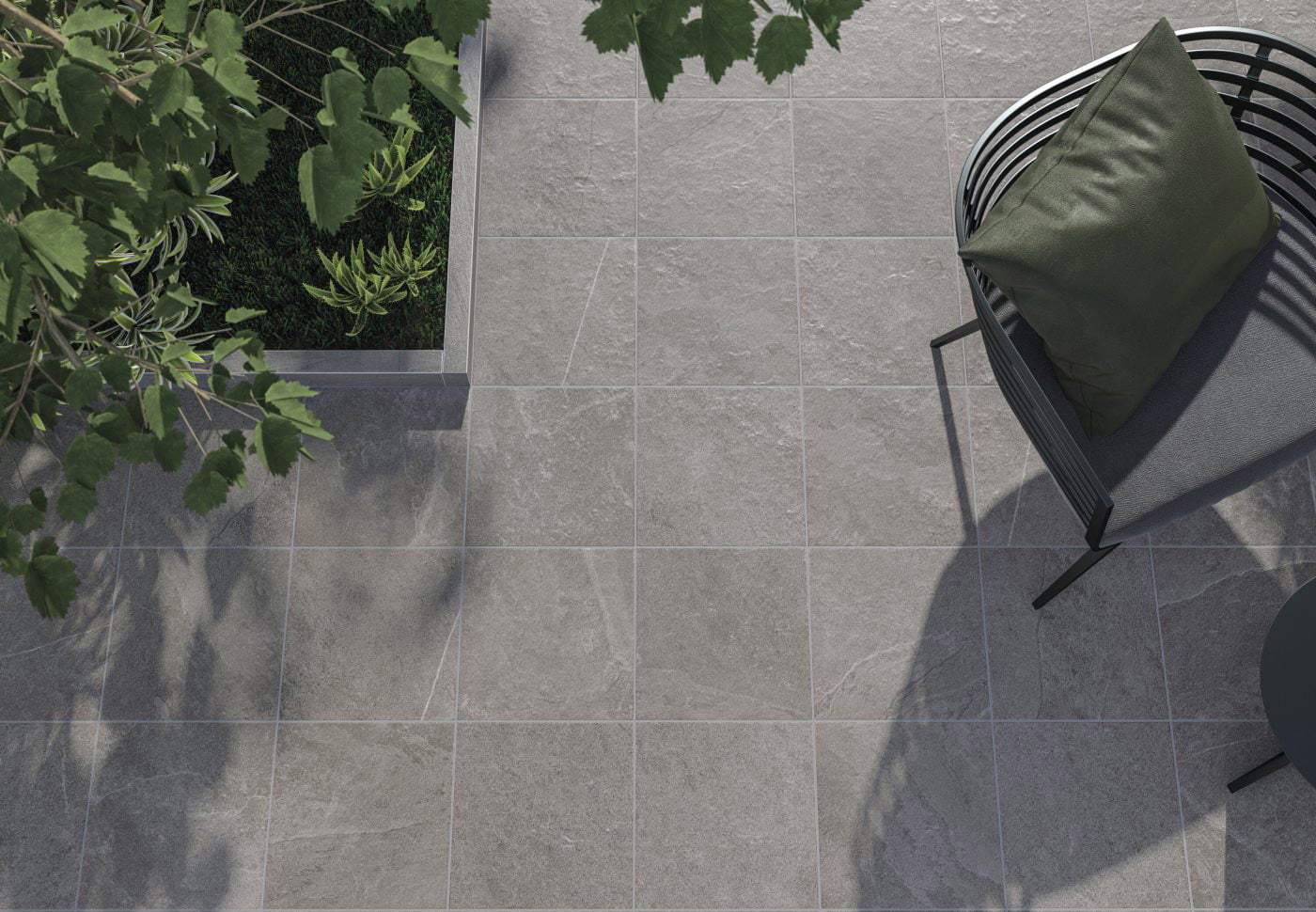 Pavimento Exterior Terrazas Overland Greige Antideslizante 33,3x33,3 Azulejos Peña en Madrid