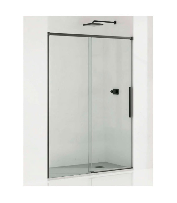 Eko Mampara Kayak 350 Negro Mate Para Ducha Azulejos Pena Madrid