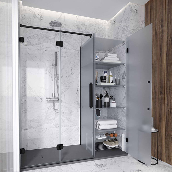 Profiltek Mampara Konvert Mueble Para Ducha Azulejos Pena Madrid