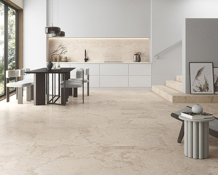 Ambiente Pavimento Rectificado Althea Sand Mate 59x119 Azulejos Pena Madrid