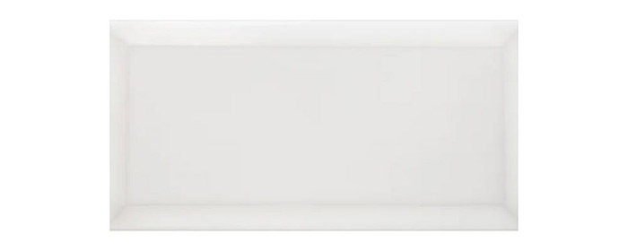 Revestimiento Blanco Biselado 10x20 Azulejos Pena Madrid
