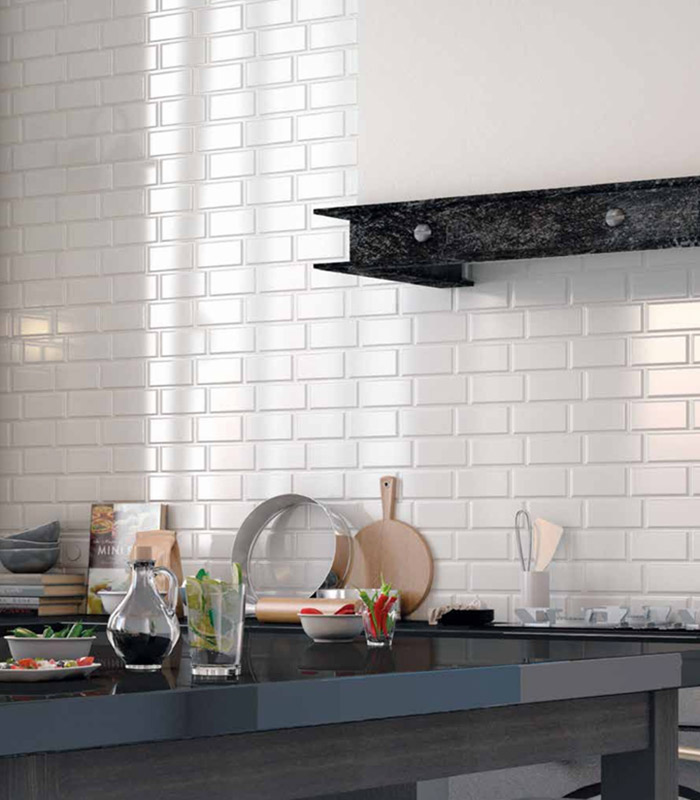 Revestimiento Lowland Blanco Brillo 34x50 Azulejos Pena Madrid