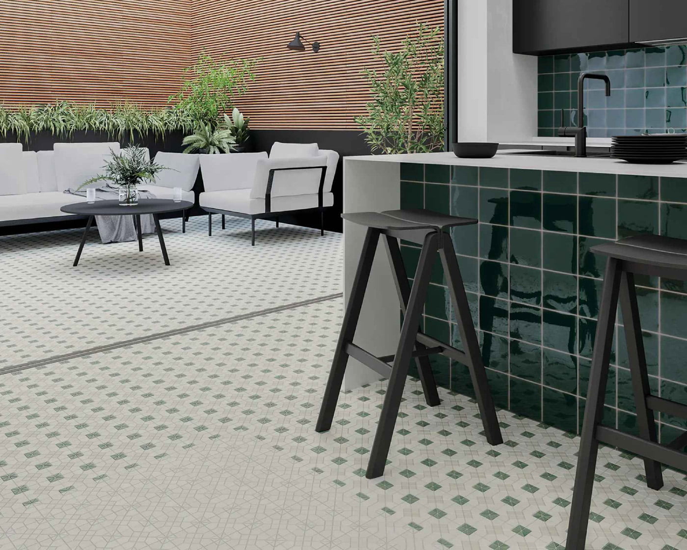 Pavimento Tesserae Azulejos Pena Madrid