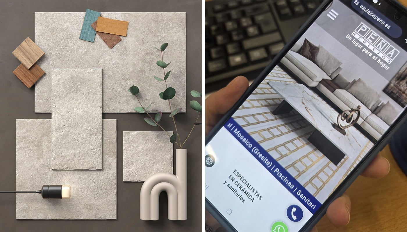 Ceramica Obra Moodboard Agora Servicios Web Azulejos Pena Madrid