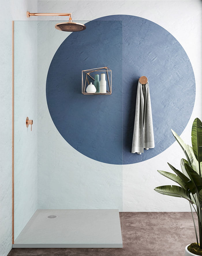 Plato De Ducha Neo Plus Kromat Pizarra Cement Point Azulejos Pena Madrid
