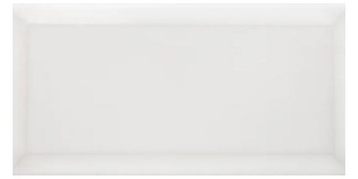 Revestimiento Blanco Biselado 10x20 Azulejos Pena Madrid